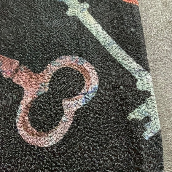 Lularoe Old Fashion Key Pattern Pencil Skirt Size Small - Picture 3 of 8